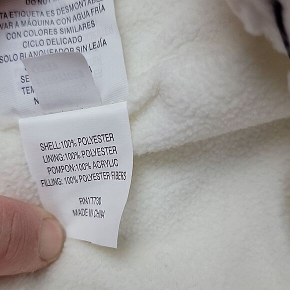 Kids size plush winter animal hat - Picture 5 of 7